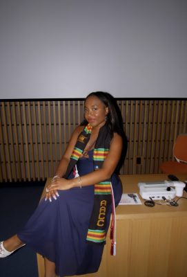 Karizma sitting on a desk